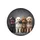 Four Poodles Pink Bow Silver Gold Black Collar - Pet Owner Home Decor Gift Spare Tire Cover - 4