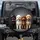 Four Poodles Pink Bow Silver Gold Black Collar - Pet Owner Home Decor Gift Spare Tire Cover - 1