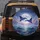 Majestic Deep Blue Manta Ray Cosmic Stars Leaping Ocean Twilight Sky - Wildlife Lover Gift Spare Tire Cover - 5