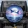Majestic Deep Blue Manta Ray Cosmic Stars Leaping Ocean Twilight Sky - Wildlife Lover Gift Spare Tire Cover - 1
