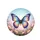 Magnificent Iridescent Butterfly Pink Blossoms - Outdoor Vehicle Decor for Butterfly Lover Spare Tire Cover - 4