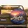 Happy Poodles Classic Car Mountain Sunset - Dog Lover Gift Spare Tire Cover - 2