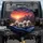 Happy Poodles Classic Car Mountain Sunset - Dog Lover Gift Spare Tire Cover - 1
