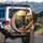 Dachshunds Driving Car Sunset Hills Village - Dog Lover Gift for Pet Owners Spare Tire Cover - 3