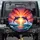 Meeting Dolphins Turbulent Ocean Waves Sunset Sunburst Scene - Marine Life Lover Gift Spare Tire Cover - 1