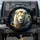 Majestic White Lion Golden Smoke - Car Decor Gift for Wildlife Lovers Spare Tire Cover - 1