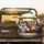Joyful Cats Sunglasses Driving Modern Car - Cat Lover Adventure Gift Spare Tire Cover - 2