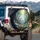 Ethereal Butterflies Magical Forest Wildflowers - Enchanted Nature Home Decor Gift Spare Tire Cover - 3