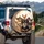 Seven Fawn Black Tan Chihuahua Dog Portrait - Pet Parent Home Decor Gift Spare Tire Cover - 3