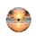 Tropical Beach Sunset Palm Trees Pink Flowers Ocean Waves - Adventure Travel Gift Spare Tire Cover - 4