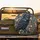Majestic Raven Art Nouveau Botanical Swirling Vines Blossoms - Wildlife Lover Gift Spare Tire Cover - 2