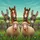 Comical Farm Animals Green Hills - Farmhouse Home Decor Gift Spare Tire Cover - 6