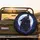 Neon Wolf Howling Glowing Eyes Full Moon - Wildlife Lover Gift Spare Tire Cover - 2