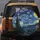 Cypress Trees Swirling Moon Star Village Hills - Stargazer Gift Spare Tire Cover - 5