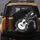 White Acoustic Guitar Musical Notes Treble Clef - Music Lover Gift for Musicians Spare Tire Cover - 5