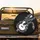 White Acoustic Guitar Musical Notes Treble Clef - Music Lover Gift for Musicians Spare Tire Cover - 2