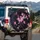 Pink Cherry Blossom Branches - Automotive Decor Gift for Nature Lover Spare Tire Cover - 3