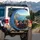 Dachshund Dogs Coastal Ocean View - Adventure Traveler Gift for Dog Lover Spare Tire Cover - 3