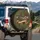 USA Flag Roses Wildflowers 250 Years Freedom - Independence Day Gift for Veterans Spare Tire Cover - 3