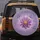 Purple Water Lily Lotus Butterflies Vine Flowers - Nature Lover Gift Spare Tire Cover - 5