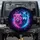 Curious Lion Cub Stoic Wolf Neon Cosmic Nebula - Wildlife Lover Home Decor Gift Spare Tire Cover - 1