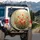 Butterfly Red Poppy Meadow - Garden Lover Home Decor Gift Spare Tire Cover - 3