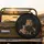 Majestic Golden Mane Lion Tawny Lioness Pair Dark Savanna - Wildlife Lover Gift Spare Tire Cover - 2