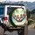 Shih Tzu Puppies Hammock Beach - Dog Lover Travel Gift Spare Tire Cover - 3