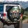 Joyful Chihuahua Dogs Gold Chain Steering Automotive Interior - Car Decor Gift Spare Tire Cover - 3