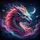 Celestial Dragon Head Cosmic Nebula - Home Decor Gift for Dragon Lover Spare Tire Cover - 6