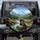 Raccoon Mountain River Snow Peaks Wildflowers - Wildlife Lover Gift Spare Tire Cover - 1
