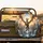 Luminous Golden Dragon Fantasy Castles - Travel Essentials for Fantasy Lover Spare Tire Cover - 2