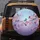 Pink Sakura Turquoise Butterfly - Spring Garden Nature Lover Gift Spare Tire Cover - 5