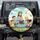 Jesus and Children Wildflower Meadow - Religious Faith Gift for Believers Spare Tire Cover - 1