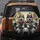 Husky Dogs Aviator Sunglasses Tropical Street Scene - Adventure Lover Gift Spare Tire Cover - 5