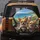 Happy Chihuahuas Steering Wheel Coastal Landscape - Open Road Adventure Gift Spare Tire Cover - 5