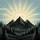 Majestic Mountain Peaks Rising Sun Birds Pine Trees - Outdoor Adventure Gift Spare Tire Cover - 6