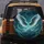 White Feathered Wings Cosmic Nebula - Home Decor Gift for Cosmic Admirer Spare Tire Cover - 5
