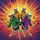 Four Skeletons Vibrant Hoodies Sunglasses Sunset - Road Trip Adventure Gift Spare Tire Cover - 6