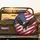 Bald Eagle In Flight Distressed American Flag Stars - Independence Day Gift for Veterans Spare Tire Cover - 2