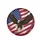 Bald Eagle In Flight Distressed American Flag Stars - Independence Day Gift for Veterans Spare Tire Cover - 4