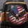 Bald Eagle In Flight Distressed American Flag Stars - Independence Day Gift for Veterans Spare Tire Cover - 5