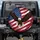 Bald Eagle In Flight Distressed American Flag Stars - Independence Day Gift for Veterans Spare Tire Cover - 1