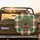 Christmas Evergreen Boughs Holly Berries Pinecones Crimson Ribbon Plaid - Christmas Holiday Decor Spare Tire Cover - 2