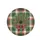 Christmas Evergreen Boughs Holly Berries Pinecones Crimson Ribbon Plaid - Christmas Holiday Decor Spare Tire Cover - 4