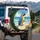 Majestic Blue Macaw Tropical Beach Wildlife Lover Gift Spare Tire Cover - 3