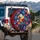 Daisy Chrysanthemum Layered Floral Bloom - Flower Lover Gift Spare Tire Cover - 3