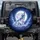 Howling Crystal Wolf Full Moon Diamond Dust Celestial Sky - Fantasy Lover Gift Spare Tire Cover - 1