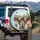 Basset Hounds Motion Journey - Road Trip Gift for Dog Lovers Spare Tire Cover - 3