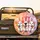 Three White Rabbits Carrots Microphones Music Notes Stripes - Kids Room Decor Gift Spare Tire Cover - 2
